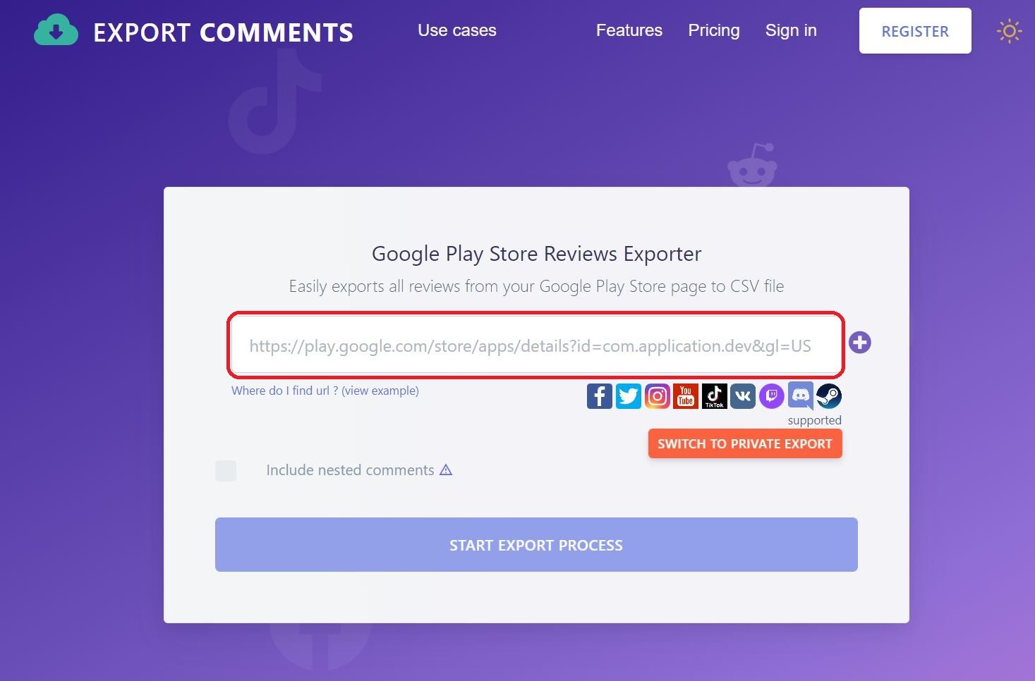 How to extract Google Play Store Reviews