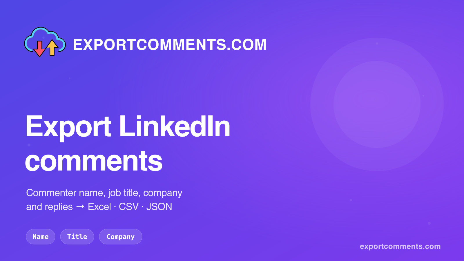 How to Export LinkedIn Comments